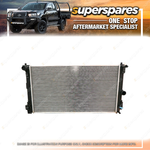 1 Piece of Superspares Radiator for Toyota Corolla MZEA12 06/2018-On