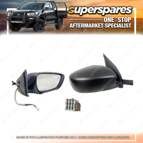 Superspares RH Door Mirror for Suzuki Swift AZ 04/2017-02/2024 9 Hole 3 Pins
