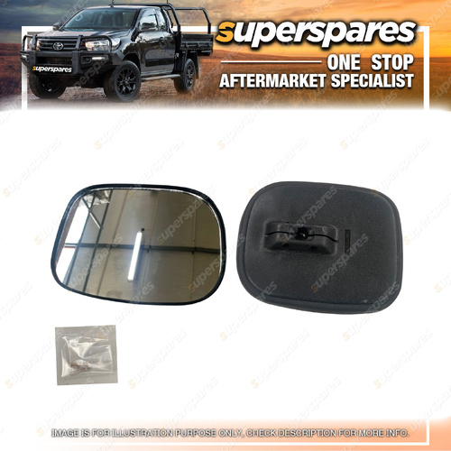 Superspares Door Mirror Black for Toyota Hiace YH50 YH60 YH70 02/1983-10/1989