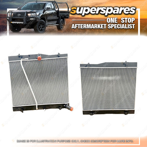 1 Piece of Superspares Radiator for Toyota Hiace TRH KDH 08/2010-11/2013