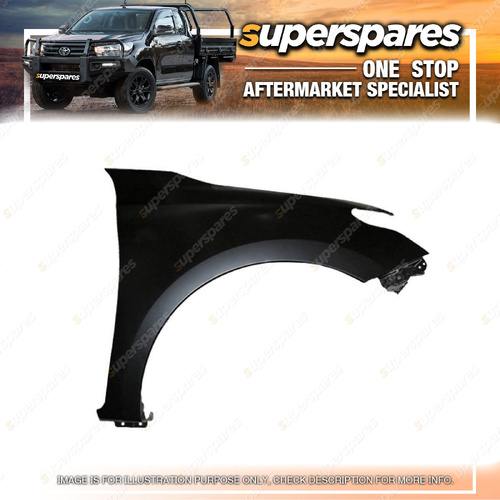 Superspares RH Guard for Mitsubishi Triton MQ 01/2015-10/2018 Non Blinker Hole