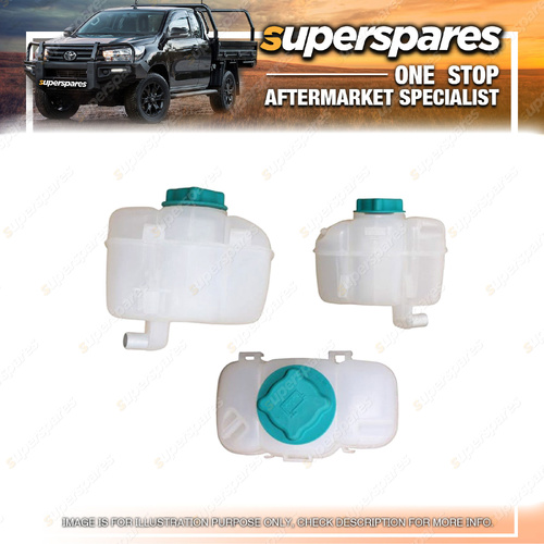 Superspares Overflow Bottle With 1 Spigot for Volvo S80 TS XY AS 05/1998-2011