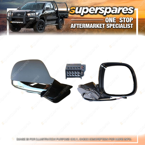 Superspares Right Hand Side Door Mirror for Volkswagen Amarok 2H 09/2016-11/2022