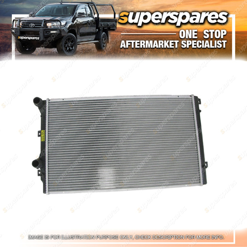 1 Piece of Superspares Radiator for Volkswagen Caddy 2k 08/2010-02/2020