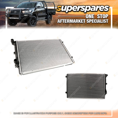 1 Piece of Superspares Radiator for Volkswagen Golf MK5 1K 07/2004-01/2009
