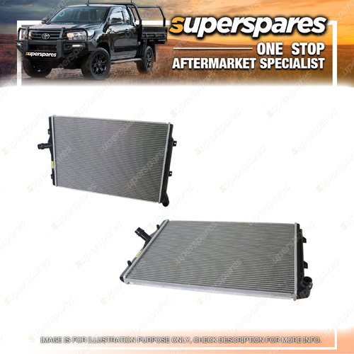 1 Piece of Superspares Radiator for Volkswagen Passat B6 3C 07/2005-05/2011