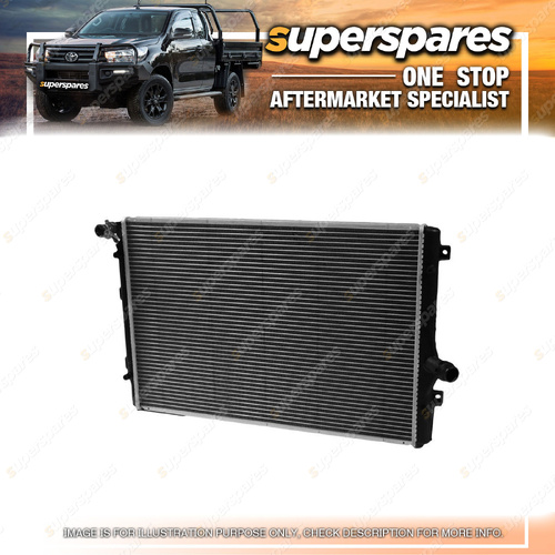 1 Piece of Superspares Radiator for Volkswagen Scirocoo 1S 08/2012-2016