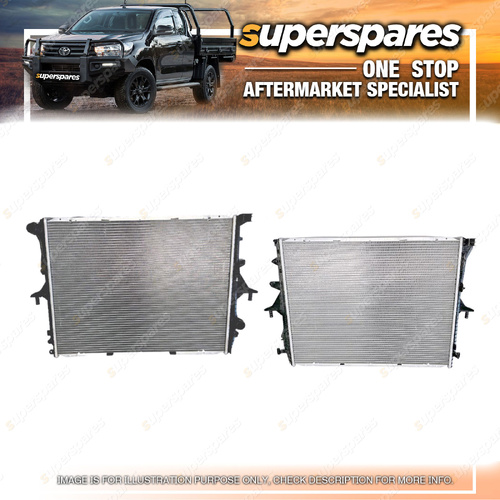 1 Piece of Superspares Radiator for Volkswagen Touareg 7L 09/2003-06/2011