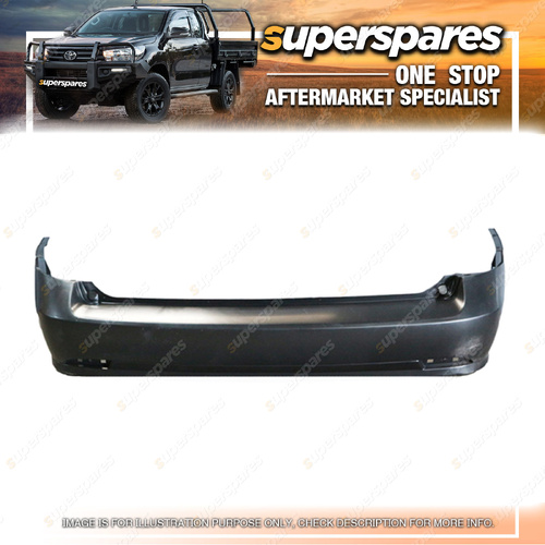 Superspares Rear Bumper Bar Cover for Holden Viva JF Hatchback 10/2005-01/2009