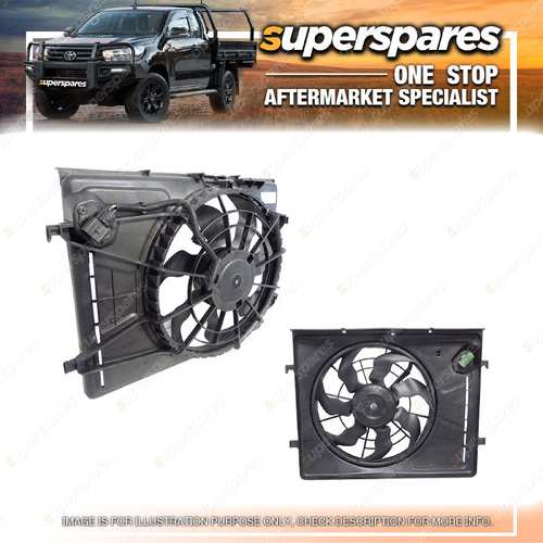 1 Piece of Superspares Radiator Fan for Hyundai i30 FD 09/2007-04/2012