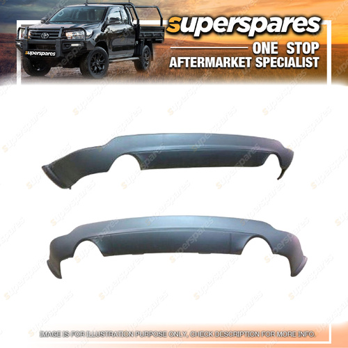 Superspares Rear Lower Bar Cover for Jeep Grand Cherokee WK Series 2 2013-2016