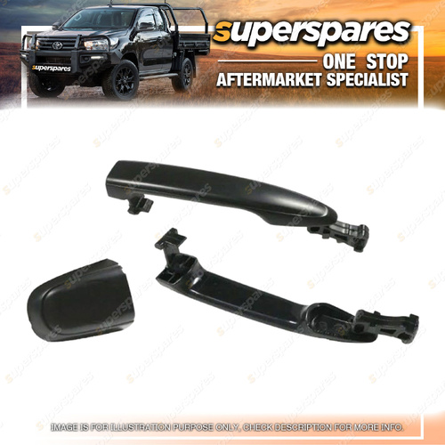 Superspares Front Outer LH Door Handle for Toyota Camry CV40 07/2006-11/2011