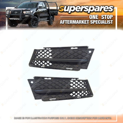 RH & LH Front Bar Insert for Bmw 3 Series E90 E91 SEDAN WAGON 03/2005-08/2008