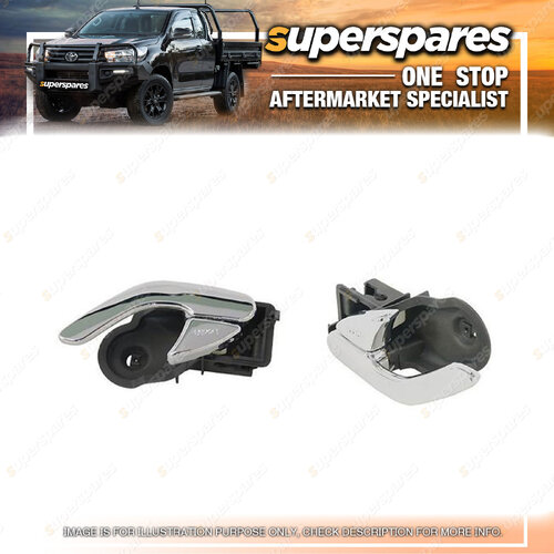 Front Inner Door Handlechrome RH & LH for Ford Escape BA/ZA/ZB/ZC 03/01-03/08