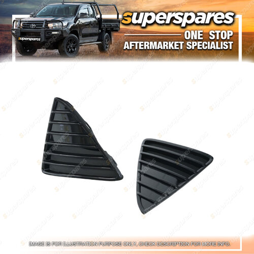 Right & Left Front Bar Insert for Ford Focus LW 04/2011 - 11/2014