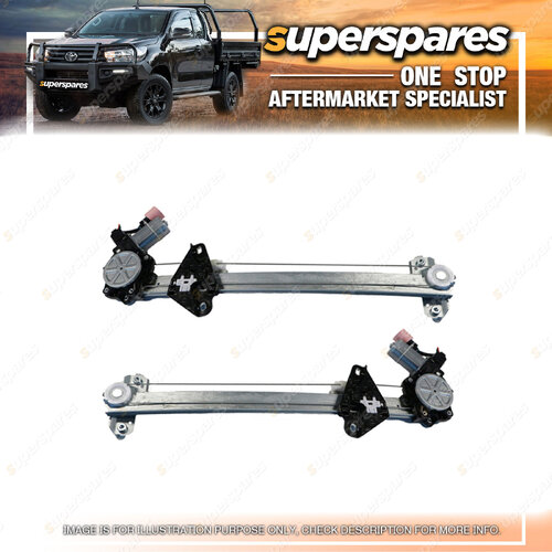 Right & Left Front Window Regulator With Motor for Honda City GM 01/2009-2014