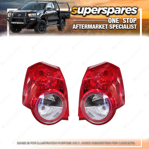 Right & Left Tail Light for Holden Barina Hatchback TK SERIES 2 06/2008-2012
