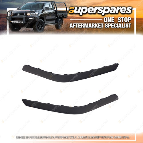 Right & Left Front Bumper Bar Mould for Hyundai Elantra XD 09/2003-07/2006