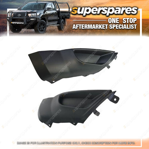 Front Bumper Bar End Right & Left for Mitsubishi Outlander ZG 11/2006 - 07/2009