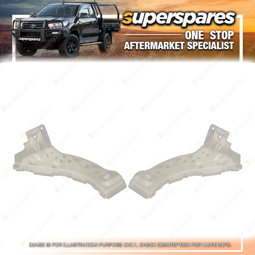 Right & Left Front Short Bumper Bar Support for Mazda 3 BK Sedan 10/2004-12/2008