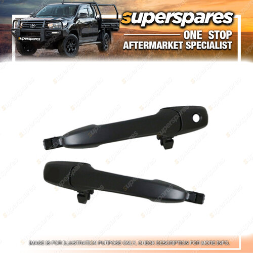 Right & Left Front Outer Door Handle for Mazda 6 GG With Key Hole 2002-11/2007