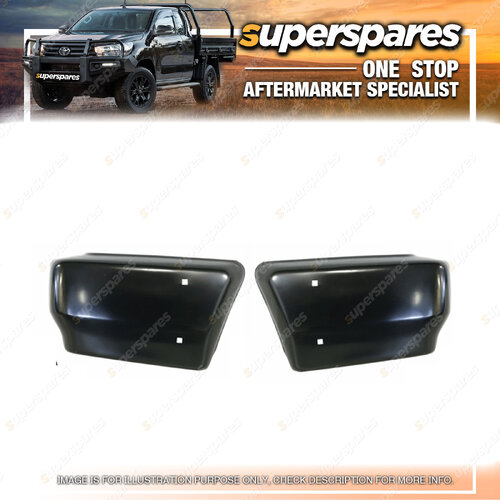 Right & Left Front Bumper Bar End for Nissan Navara Z20 02/1988-05/1992