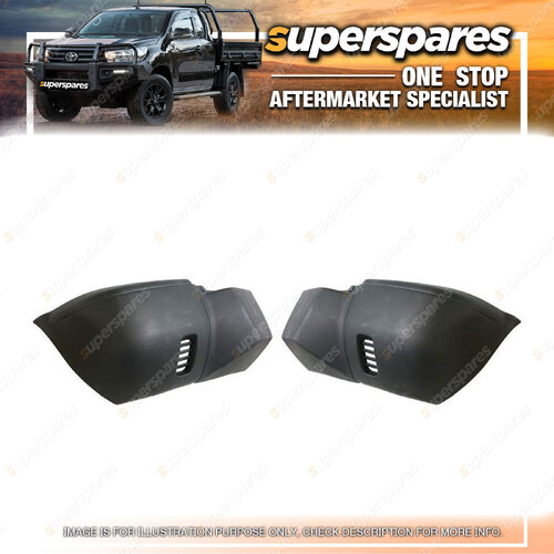Right & Left Hand Side Front Bumper Bar End for Nissan Patrol GU 10/2001-09/2004