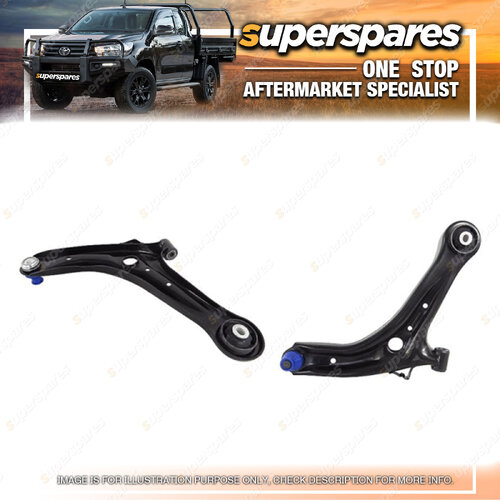 Right & Left Front Lower Control Arm for Ford Fiesta WS WT 09/2008-07/2013