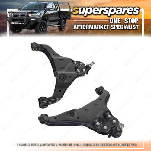 Right & Left Front Lower Control Arm for Holden Rodeo 2WD RA 03/2003-09/2008