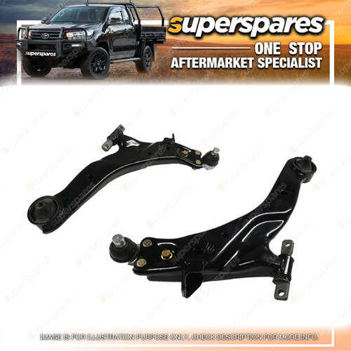 Right & Left Hand Side Front Lower Control Arm for Hyundai Trajet FO 03/2000-ON