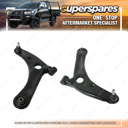 Right & Left Front Lower Control Arm With Ball Joint for Mitsubishi Colt RG RZ