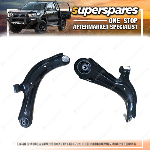 Right & Left Hand Side Front Lower Control Arm for Nissan Pulsar C12 03/2013-ON