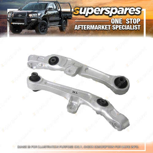 Right & Left Front Lower Control Arm Straight for Nissan 350Z Z33 VQ35HR