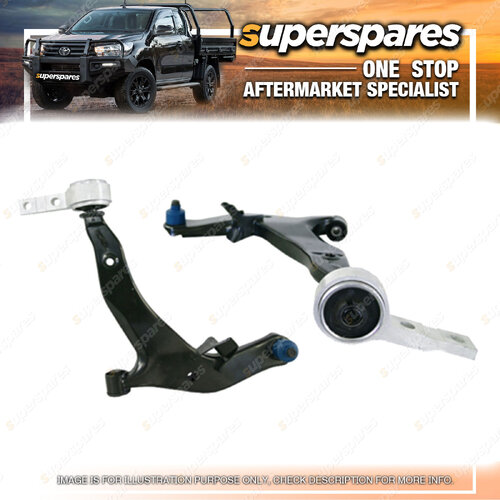 Right & Left Front Lower Control Arm for Nissan Murano Z50 06/2005-09/2008