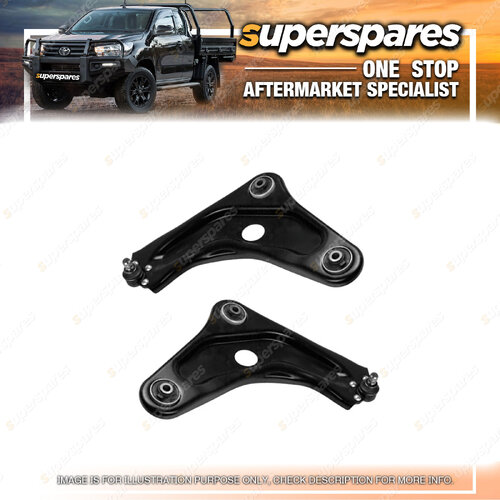 Right & Left Lower Control Arm Front With Ball Joint for Peugeot 207 A7