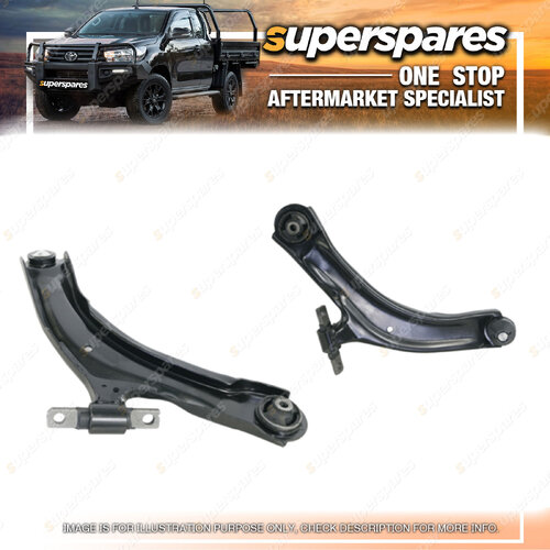 Right & Left Side Front Lower Control Arm for Renault Koleos H45 09/2008-10/2011