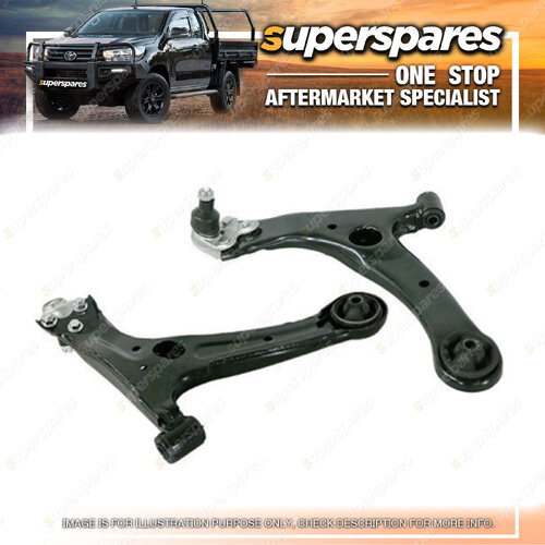 Right & Left Front Lower Control Arm for Toyota Corolla ZZE112 12/2001-04/2007
