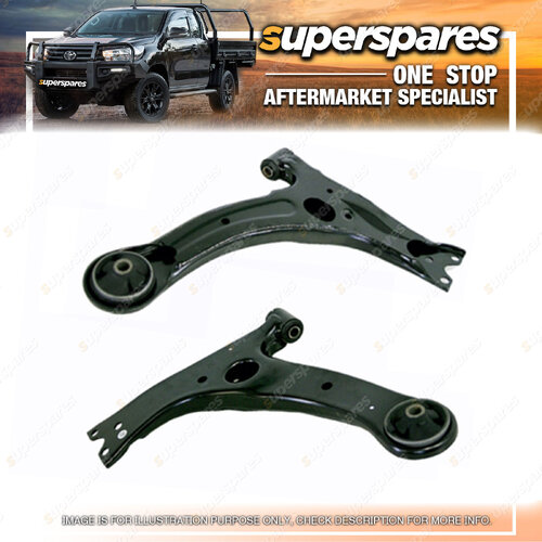 Right & Left Front Lower Control Arm for Toyota Prius HW20 08/2003-03/2009