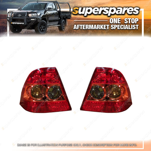 Right & Left Tail Light for Toyota Corolla Sedan ZZE122 2004-2007