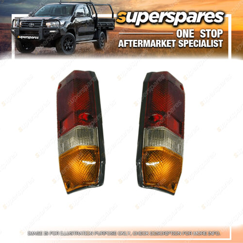 Right & Left Tail Light for Toyota Landcruiser 70 SERIES 01/1985-03/2007
