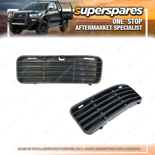 Right & Left Front Bumber Bar Insert for Volkswagen Polo 6N 12/1996-08/2000