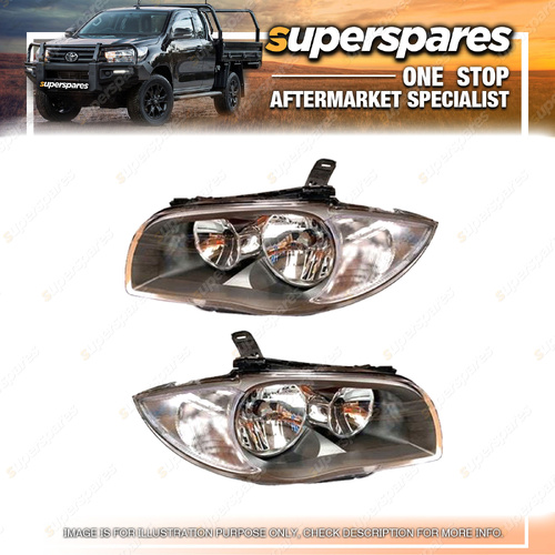 Right & Left Hand Side Headlights for BMW 1 Series E87 01/2007-09/2011