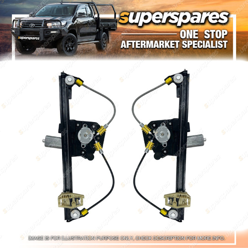 Right & Left Rear Window Regulators for BMW 3 Series E90 E91 03/2005-02/2012