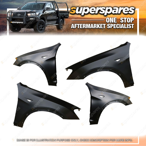 Pair of Right & Left Hand Side Guards for BMW X3 F25 03/2011-07/2017