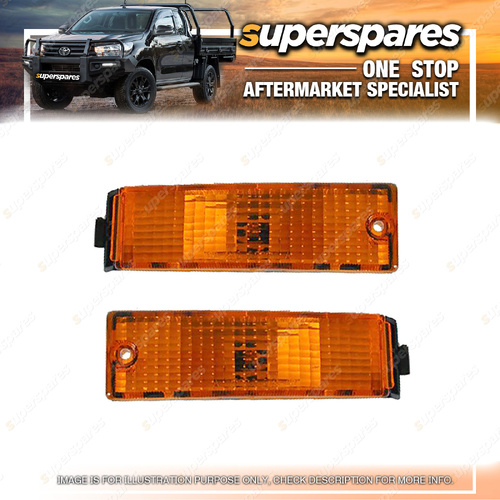 Right & Left Outer Bar Blinkers for Daihatsu Charade G102 G103 06/1987-05/1993