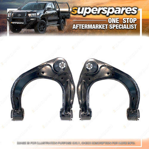 Front Upper Control Arms R & L for Ford Everest UA Ball Joint to Bush 208mm