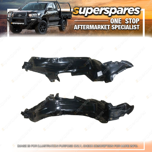 Right & Left Hand Side Guard Liners for Ford Laser KJ KL 10/1994-02/1999