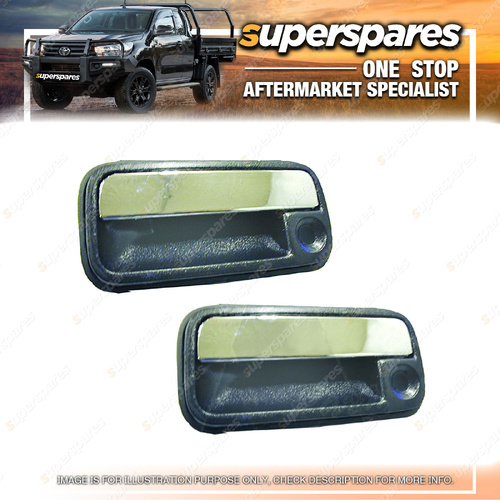 Right & Left Hand Side Outer Door Handles for Ford Telstar AT 10/1987-12/1989