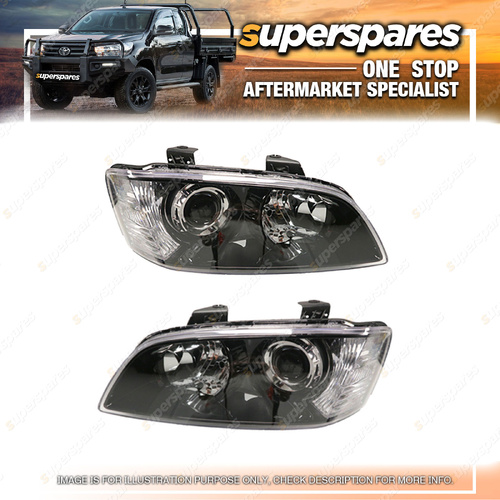 Right & Left Hand Side Headlights for Holden Commodore VE 08/2006-09/2010