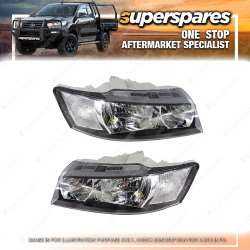 Right & Left Hand Side Headlights for Holden Commodore VZ 08/2004-07/2006